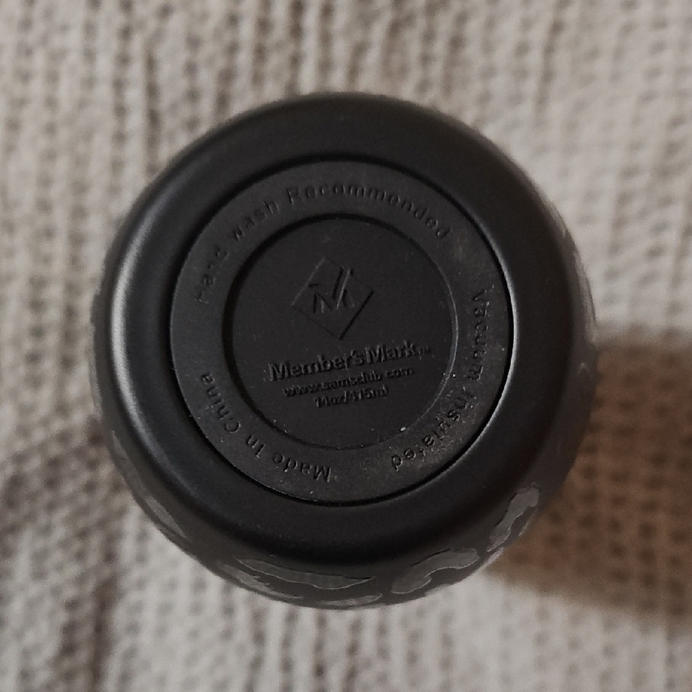 Member’s Mark Black Leopard Print Stainless Steel Tumbler with Lid - Picture 4 of 7